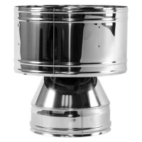 Дефлектор V50R с изол (AISI-321/0,8-AISI-304/0,5) d-115/215 (Вулкан) Дефлектор V50R с изол (AISI-321/0,8-AISI-304/0,5) d-115/215 (Вулкан)