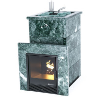 Печь для бани Сочи в змеевике с открытым верхом (ИзиСтим)