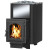 Чугунная печь для бани Сенсация 22 Антрацит 270 (Везувий) до 24 м3
