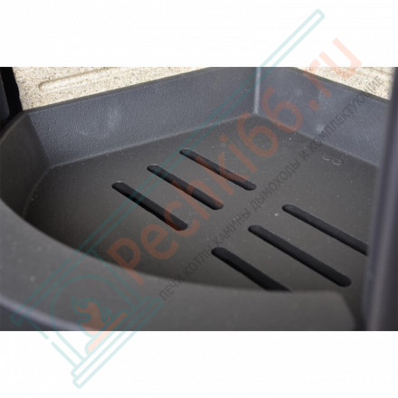 Печь-камин Toledo, черная(Thorma) до 180 м3