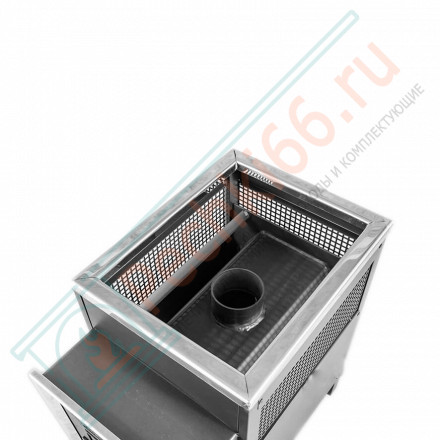 Печь для бани ПБ-21, 6 мм с т/о (Радуга) до 25 м3