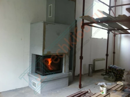 Чугунная топка Kratki Zuzia left (монтаж 10.2017)