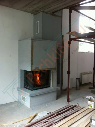 Чугунная топка Kratki Zuzia left (монтаж 10.2017)