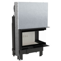 Стальная топка MBM/P/BS/G/SG, гнутое стекло (Kratki)