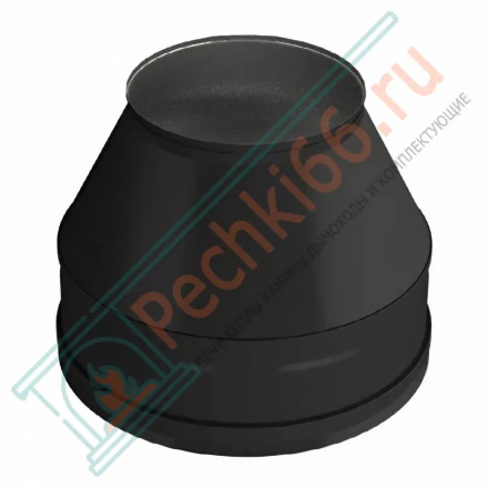 Конус Факел V50R с изол (AISI-310S/0,8-ОЦИНК-RAL/0,5) d-300/400 (Вулкан-Cerablanket)