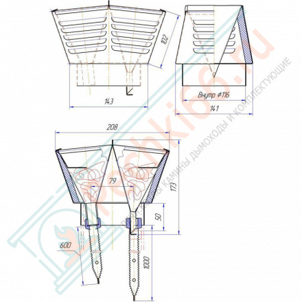 Печь для бани Услада 20С (Жара)