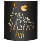 Абажур BLACK (AISI 430) тип 5 (Везувий)