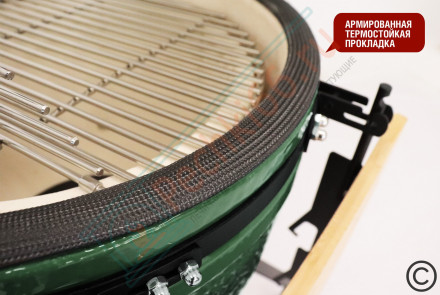 Керамический гриль SG24 PRO CFG SE 61 см / 24 дюйма (зеленый) (Start Grill)