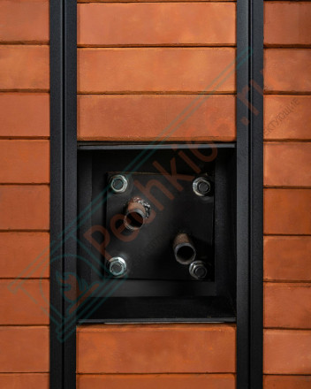 Печь для русской бани № 06МК-20 в кирпичном кожухе (Тройка) до 20 м3