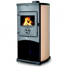 Печь-камин Nora бежевая (Tim Sistem) до 160м3