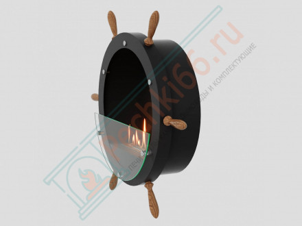 Биокамин Капитан 500 Н XS чёрный (LuxFire)