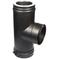 Тройник 90° (AISI-444/0,6-ОЦИНК-RAL/0,5) d-250/300 (Schiedel)