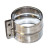Хомут обжимной (НЕРЖ-439/0,5) d-160 (УМК)