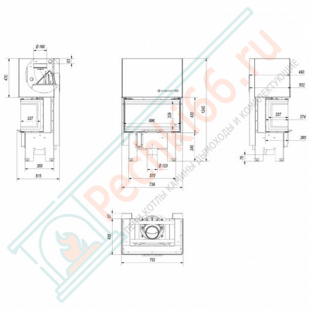 Стальная топка NBC 7 (Kratki)
