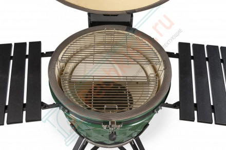 Керамический гриль Diamond Egg XL зеленый
