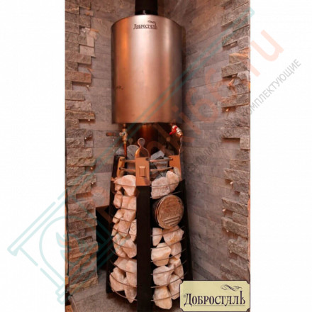 Банная печь Августа СТОУН (Добросталь)