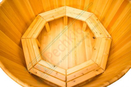 Купель кедровая круглая 200х200х120 (НКЗ)