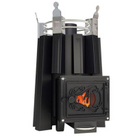 Банная печь Августа со стеклом (Добросталь)