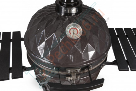 Керамический гриль Diamond Egg XL серый