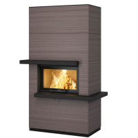 Печь-камин i31T песчаник, полки - черный гранит (Contura)