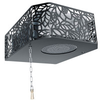 Обливное устройство для бани Каскад 20 л, хохлома черный (Изистим) Обливное устройство для бани Каскад 20 л, хохлома черный (Изистим)