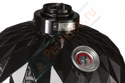 Керамический гриль Diamond Egg XL черный