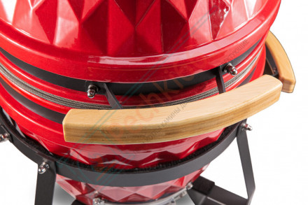 Керамический гриль Diamond Egg S красный