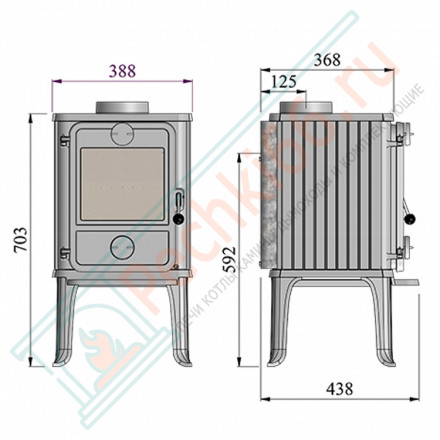 Печь-камин Morsø 1010 (Morso)