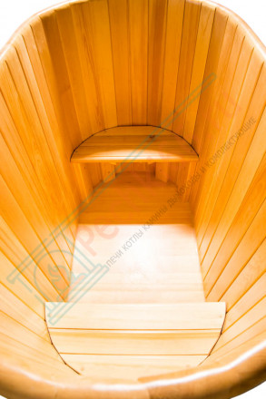 Купель кедровая овальная 69х105х95 (НКЗ)