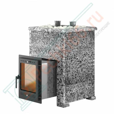 Печь для бани Эверест "Steam Master 30 INOX" Пироксенит Элит, S-40 (Everest)