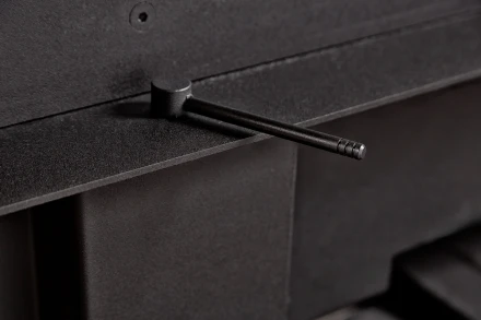 Топка Вега 1000 MPB подовое горение принтинг черный шамот (Экокамин)