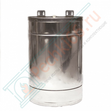 Бак выносной вертикальный для теплообменника (НЕРЖ-439/0,8мм) 60 л (УМК)
