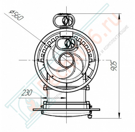 Банная печь Атмосфера XXL нержавеющая сетка (ProMetall)