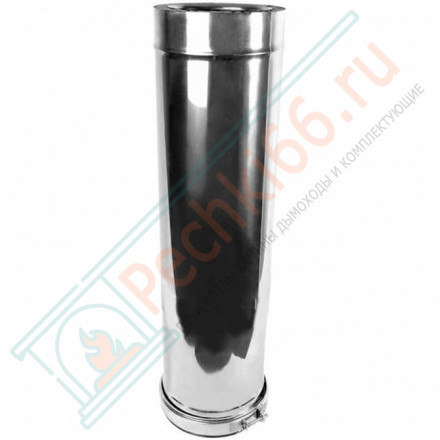 Сэндвич труба для дымохода L=1000 (AISI-316L/0,8-AISI-304/0,5) d-250/350 (Craft-HF-50B)