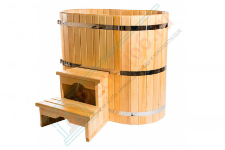 Купель кедровая овальная 78х140х120 (НКЗ)