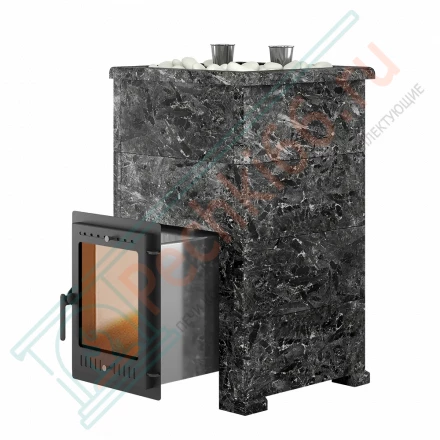 Печь для бани "Steam Master 38 INOX" Пироксенит, S-40 (Everest)