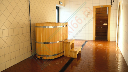 Купель кедровая овальная 100х170х100 (НКЗ)