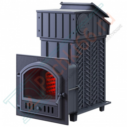Чугунная печь для бани Гефест GFS-ЗК 30 (П) (ТехноЛит)