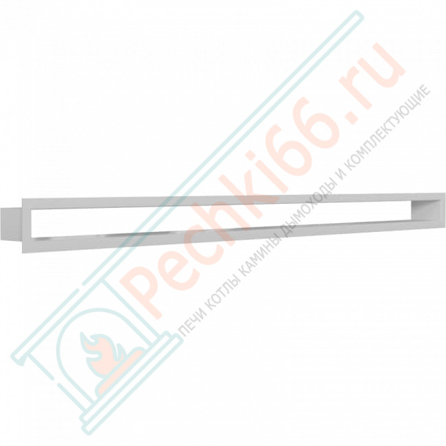 Каминная решётка белая Tunel/6/100/B (Kratki)