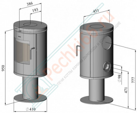 Печь-камин Morsø 6148 (Morso)