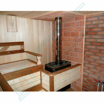 Плитка угловая Шамот Макси, шт. (Терракот)