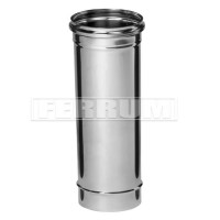 Дымоход L=0,5м (НЕРЖ-430/0,5) d-115 (Ferrum GS) Дымоход L=0,5м (НЕРЖ-430/0,5) d-115 (Ferrum GS)