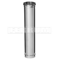Дымоход L=1м (НЕРЖ-430/0,5) d-115 (Ferrum GS) Дымоход L=1м (НЕРЖ-430/0,5) d-115 (Ferrum GS)