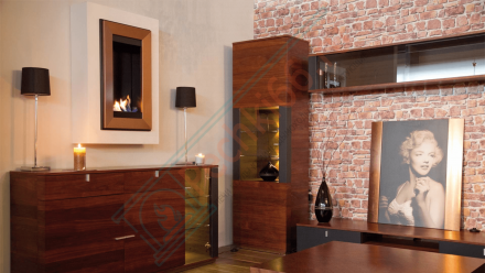 Биокамин CHARLIE 2 черный (Kratki)