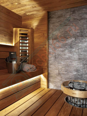 Электрическая печь Cilindro PC90E Black Steel (Harvia)