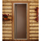 Стеклянная дверь Престиж Flash Royal, бронза матовая, 1900х700 (DoorWood) Стеклянная дверь Престиж Flash Royal, бронза матовая, 1900х700 (DoorWood)