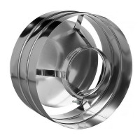 Зонт с ветрозащитой без изол (НЕРЖ-321/0,5) d-250 (Дымок-Lux)