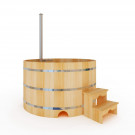 Японская баня Фурако круглая с внутренней печкой 150х150х120 (НКЗ) Японская баня Фурако круглая с внутренней печкой 150х150х120 (НКЗ)