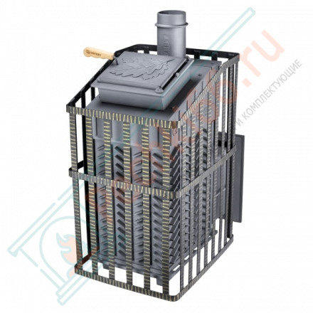 Чугунная печь для бани Гефест GFS-ЗК 30 (М) Ураган (ТехноЛит)