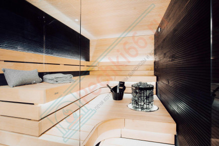 Электрическая печь Cilindro PC70XE Black Steel (Harvia)